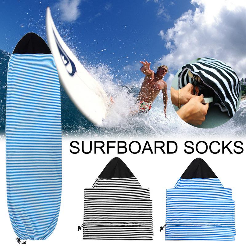 Surfbræt sokker cover 6.3 " /6.6 " /7 " surfbræt beskyttende taske opbevaringstaske vandsport til shortboard funboard surfing sport