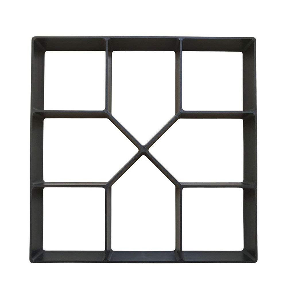 DIY Path Maker Bestrating Mallen Steen Baksteen Beton Mal Beton Cement Lopen Tuinpad Bestrating Bestrating Herbruikbare Patio Mallen Bestrating: Rood