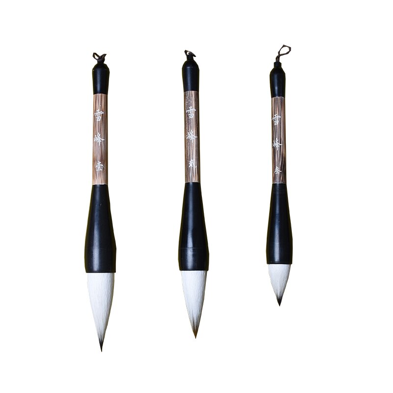 Caligrafia Chinese Brush Pen Set 3pcs Multiple Hair Calligraphy Brush Chinese Landscape Ink Painting Brush Pen Tinta China