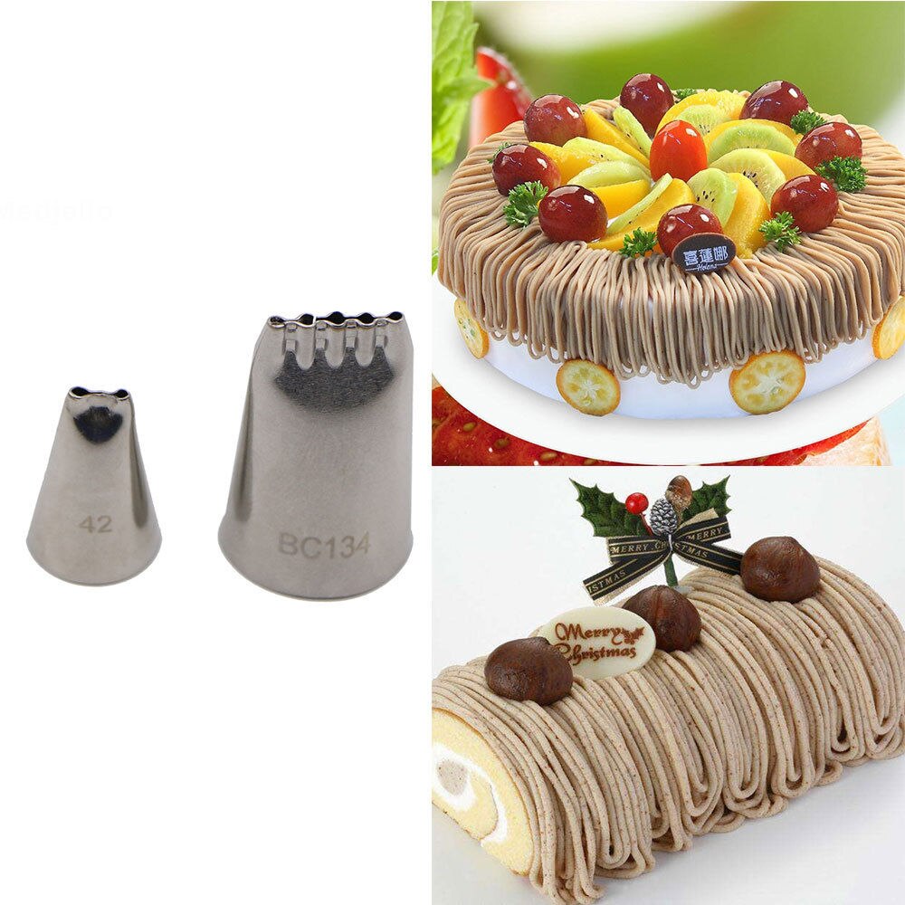 LIMITOOLS Stainless Steel Flower Tips Cake Nozzle Cupcake Sugar Crafting Icing Piping Nozzles Pastry Tool Kitchen accessori: 4