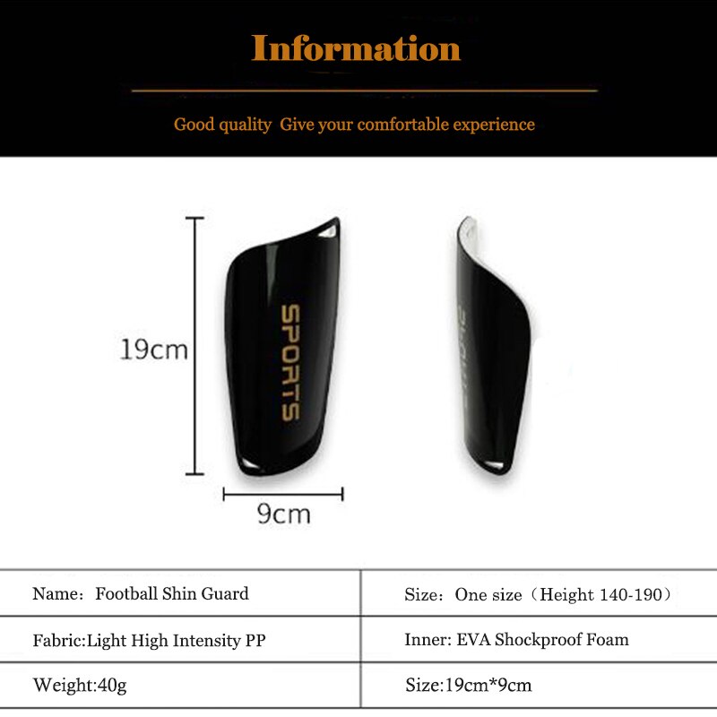 Sport Football tibia gardes Football jambe mollet manches ShinPads gardien de but formation protecteur patinage tibia gardes