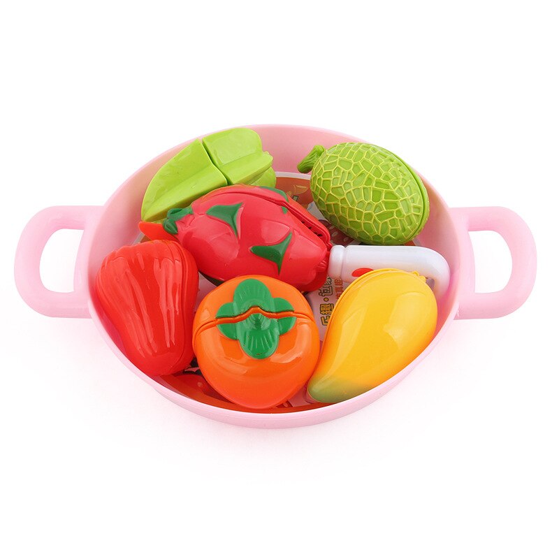 Best selling house cake pizza cutlery kitchen toys various fruits and vegetables Western food combination simulation food: 4