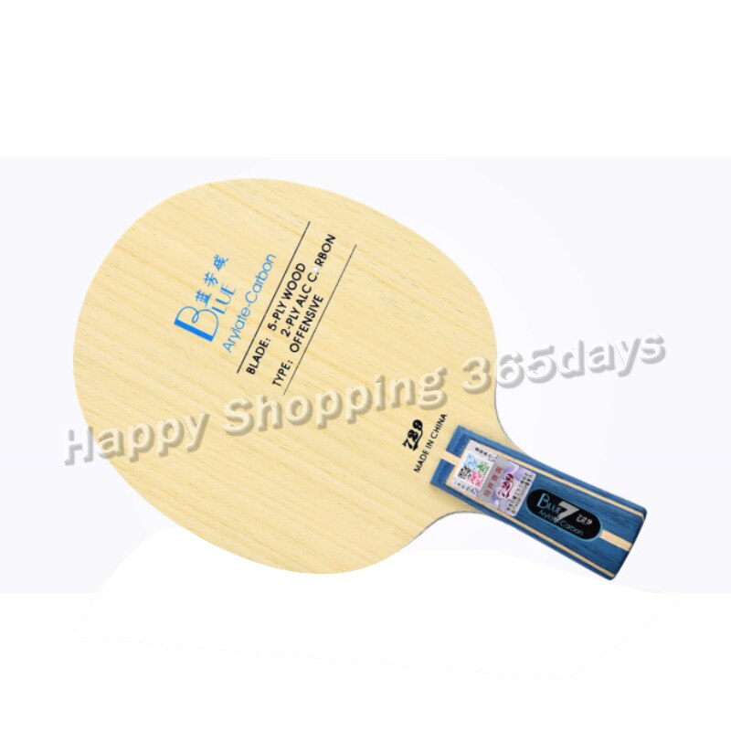 729 Black Blue Yellow ALC Carbon Table Tennis Blade Offensive Ping Pong Paddle Racket Bat