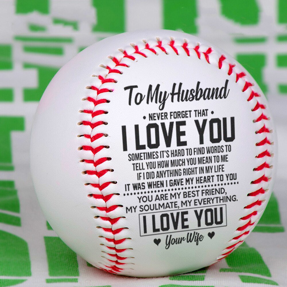 Om Mijn Man, Ik Wens Ik Kon Turn Back The Clock Baseball Bal