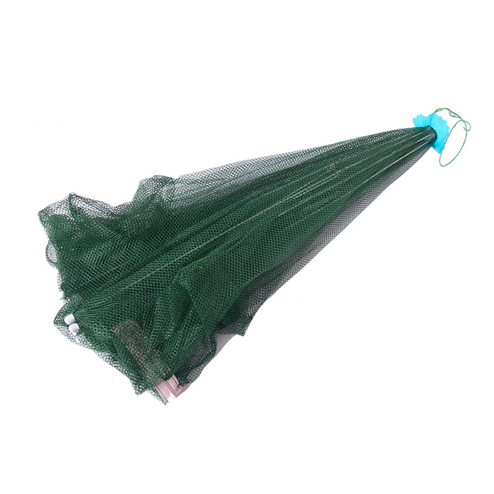 Folded Portable Hexagon 6 Hole Fishing Nets Fish Trap Mesh Small Umbrella Cage Fish Net Fish Shrimp Minnow Crab Redes De Pesca