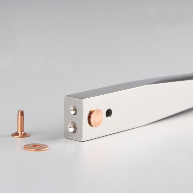 1 piece Craft tool Copper Rivet & Burrs Setter Setting Tool Stainless steel Fasteners fixing tool