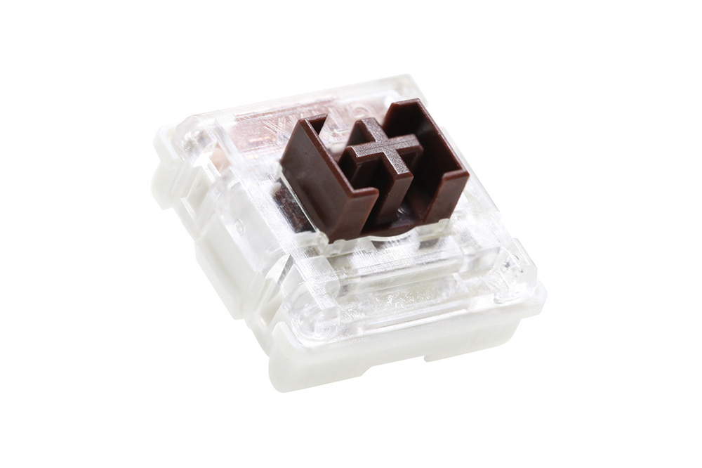OUTEMU OTM Low Profile Switch Black Red Blue Brown 3 pins for ultra-slim ultimate mechanical keyboard: BROWN / blue switch