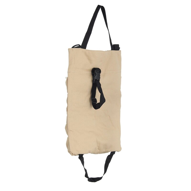 Car Seat Back Tool Bag Organizer Roll Up Canvas Pouch Tools Carrier Storage Bag Hanging Tool Zipper Carrier Tote