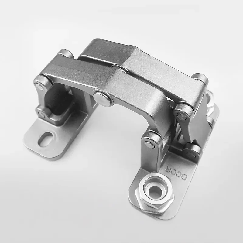 Stone door hinge Fire hydrant heavy-duty invisible door concealed door stainless steel folding hinge fire box