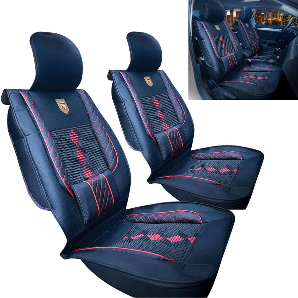 PU Leer Auto Universele Auto Stoelhoezen voor Automotive Stoelhoezen Fit meest autostoeltjes Waterdichte auto-interieurs a30