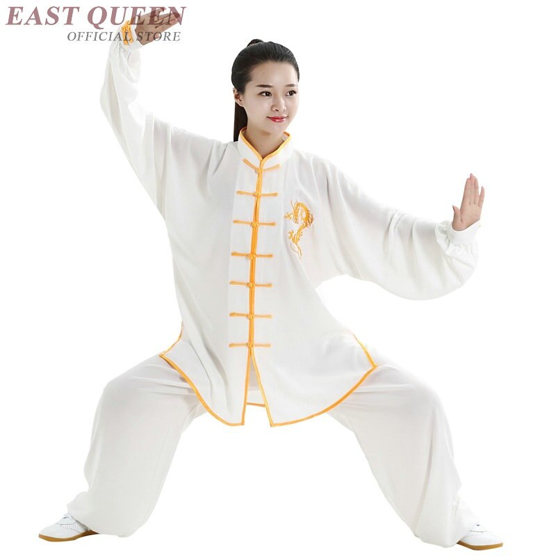 Tai chi uniform tøj taichi tøj kvinder mænd wushu tøj kung fu uniform jakkesæt kampsport uniform øvelse  ff802