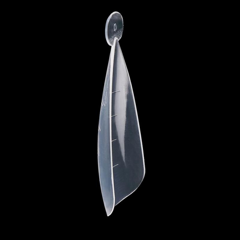 100Stck Nagel Patch Nagel Kunst Mit Skala Schnell Phototherapie Kristall erweitert Nagel Nagel Blätter Nagel Tipps Falsche Nagel Manikübetreffend werkzeug