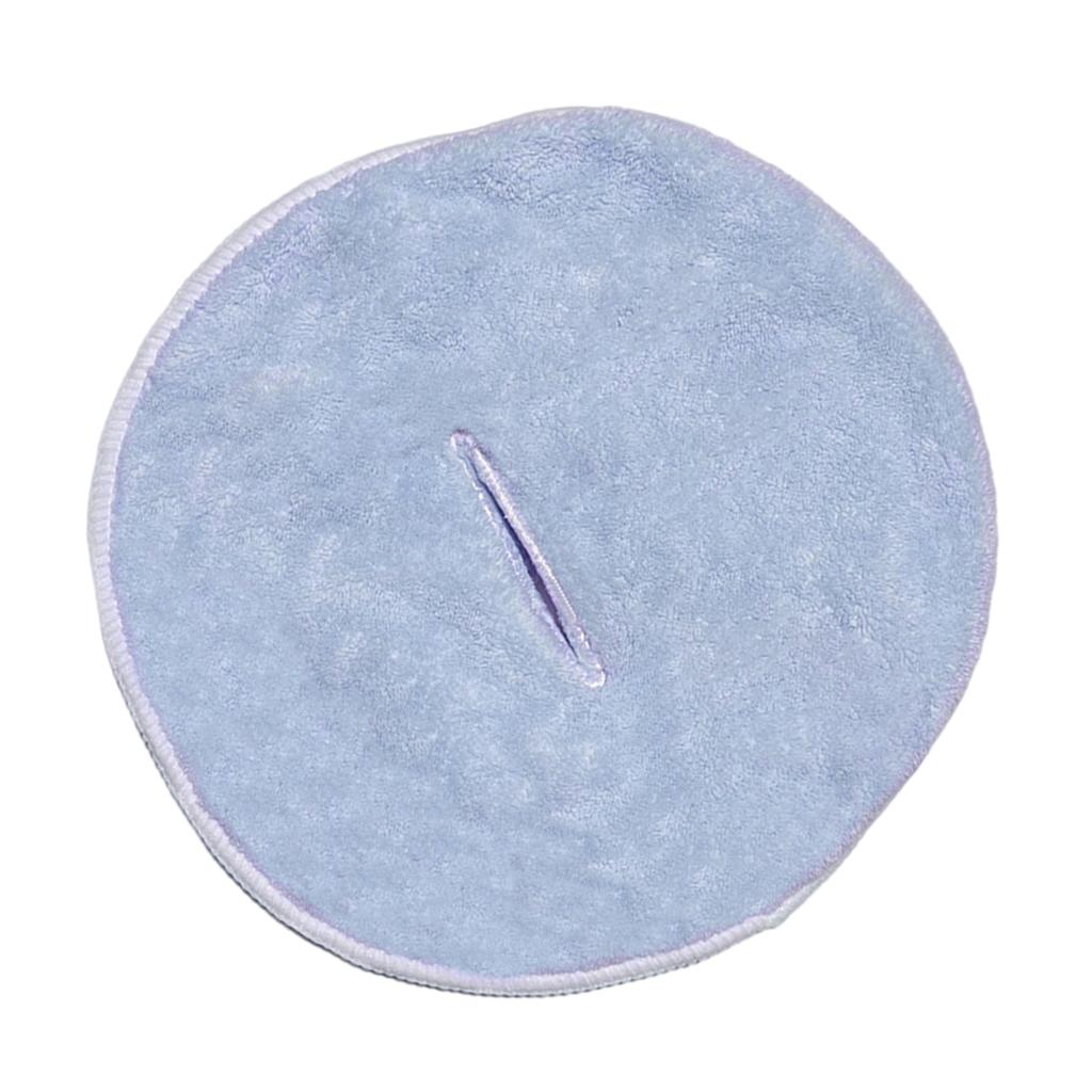 Facial Towel Mask Hydrating Rejuvenation Coral Fleece Beauty Salon Face Mask for Women Girls Sister - Single Hole Pink: Single Hole Blue
