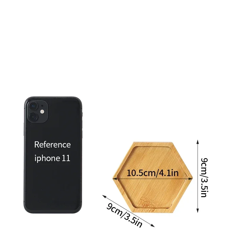 Nordic Decoratief Dienblad Houten Dienblad Retro Ronde Serveerschaal Fruit Dessert Opbergbakken Koffiekopje Mat Pad Home Decor Mohamedajuan: Sky Blue