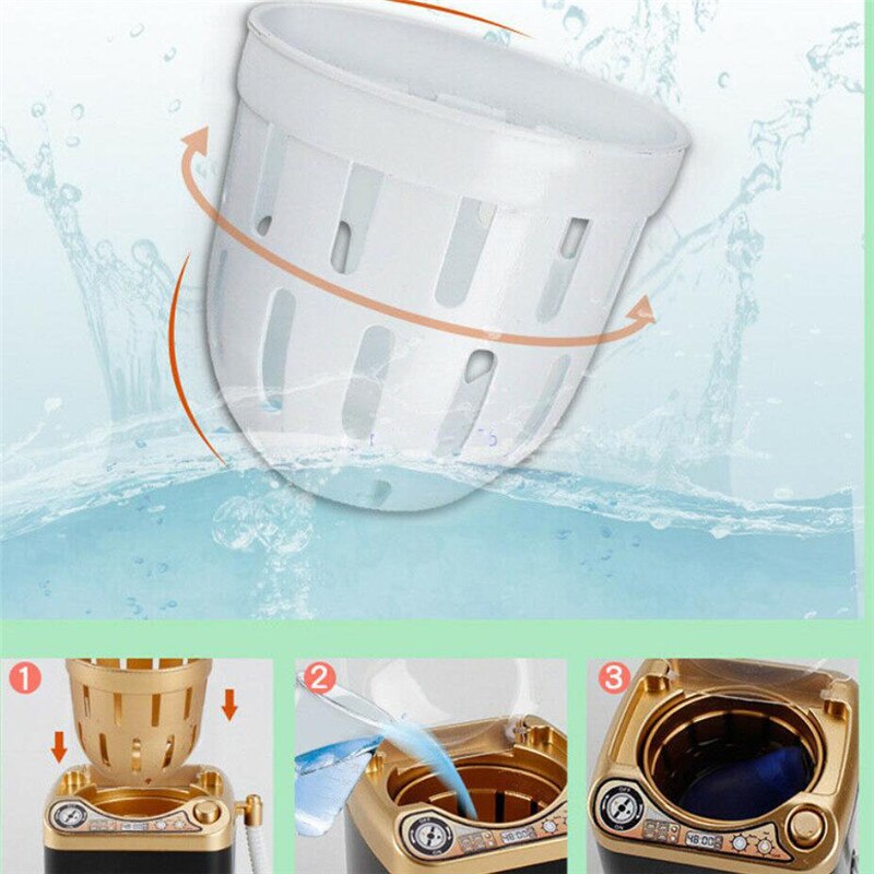 Exquisite Makeup Brush Cleaner Device Automatic Cleaning Washing Machine Mini Toy Children's washing machine toys product