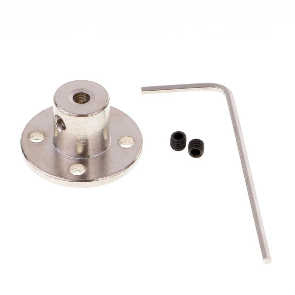 3-14 Mm Hoge Hardheid Galvaniseren Stalen Flens Askoppeling Stijve Flens Koppeling Motor Gids As As Lager