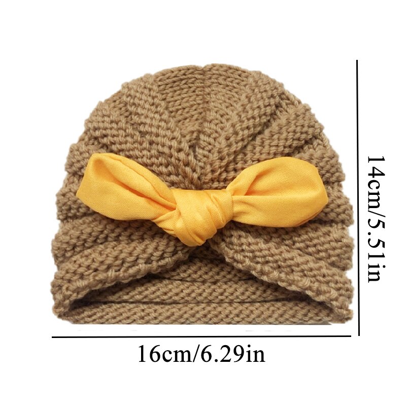 Gorro turbante con Orejas de conejo para niña bebé, turbante, gorro tejido de lana lisa, diadema, sombrero para niño, diadema, gorro para niño, gorro, gorro para chico, niños