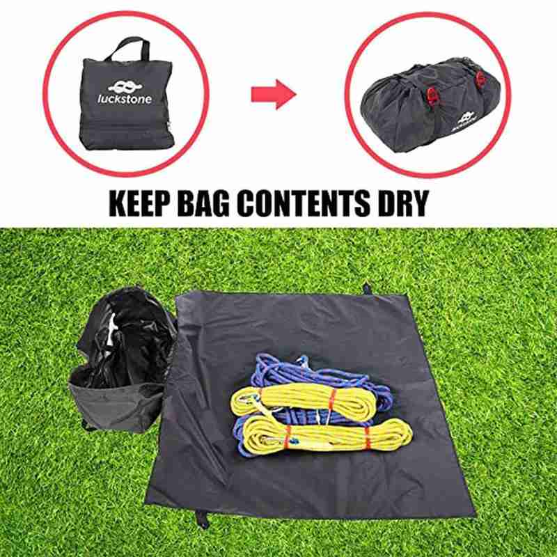 Climbing Rope Bags Shouder Strap Ropes Storage Bag Outdoor Camping Rock Mountaineering Folding Portable Adjustable Waterproof