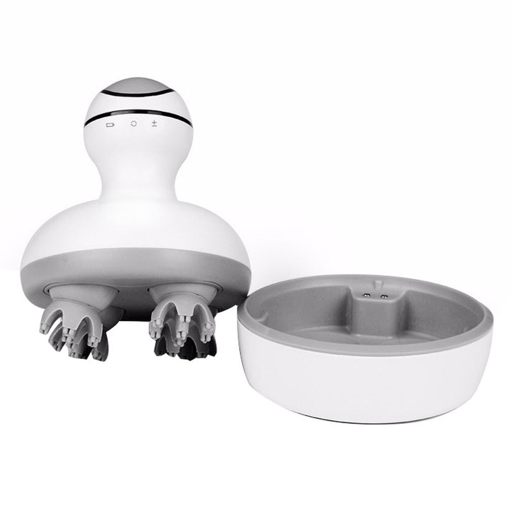 Masajeador de cabeza de agarre de carga inteligente con ergonómico 3D ST-701, masajeador de cuero cabelludo eléctrico, masajeador de cabeza, los mejores