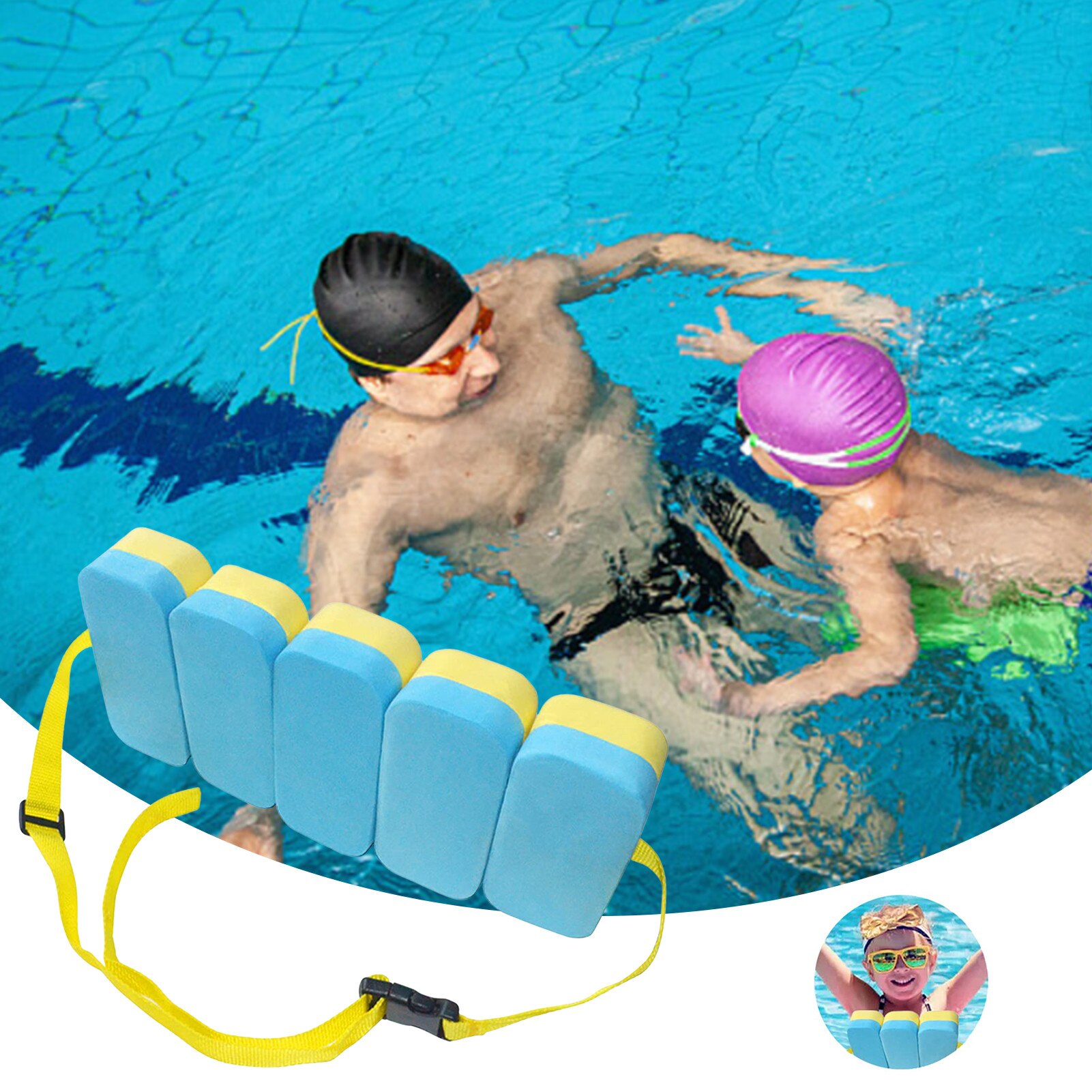 Nuoto galleggiante cintura per bambini regolabile nuoto vita allenamento bambini assistenza utili strumenti per sport acquatici assistenza accessori pad