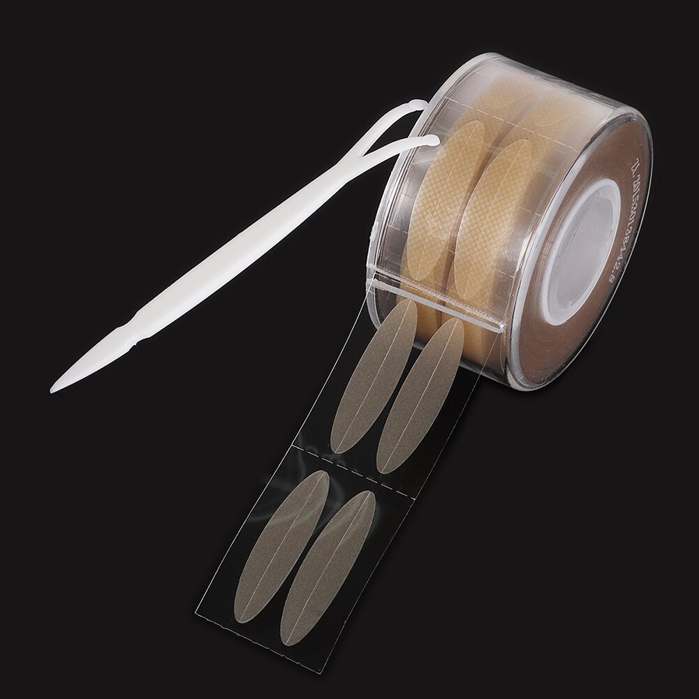 600 Stuks S/L Clear Beige Ooglid Streep Grote Ogen Decoratie Sticker Dubbele Vouw Zelfklevende Ooglid Tape En vork Makeup Tools: brown L
