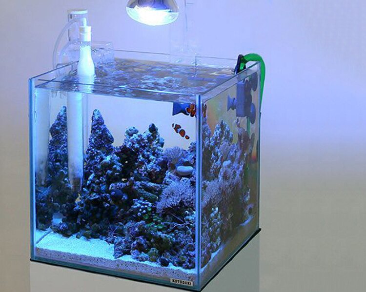 VIV 820-20 Meer Abschäumer Glas Nano Protein Abschäumer Glas Marine Hängen Stil Pneumatische Mikro Anzug für 130L Aquarium
