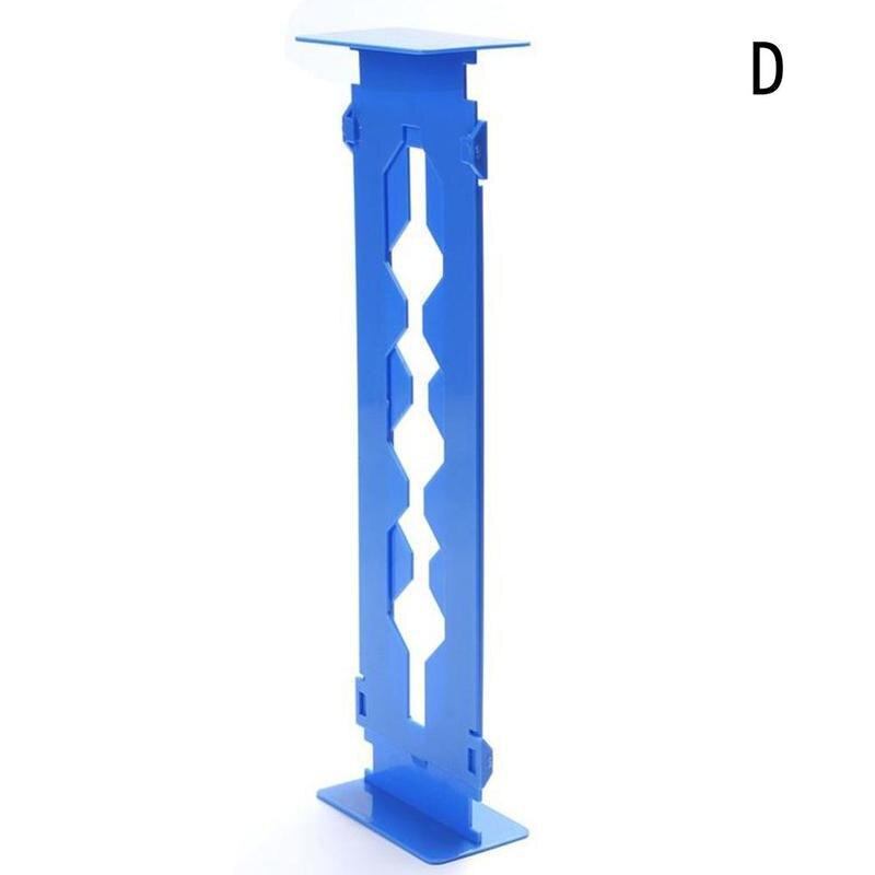 1 stk plast diy gitter skuffeseparator skillevæg husholdnings opbevaring sok bærbart værktøj undertøj skillevæg arrangør fornødenheder  v4 j 3: D