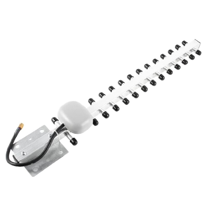 Antenne Yagi Wifi sans fil 2.4Ghz 20Dbi 13 éléments directionnels rp-sma pour Modem carte Pci routeur Ue: Default Title