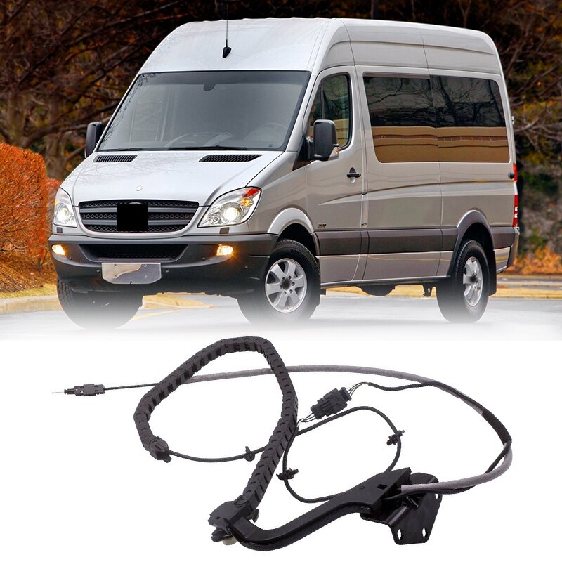 Arnés de Cable eléctrico para puerta corredera de coche, accesorio para mercedes-benz Sprinter 2006 - 9068204169: Default Title