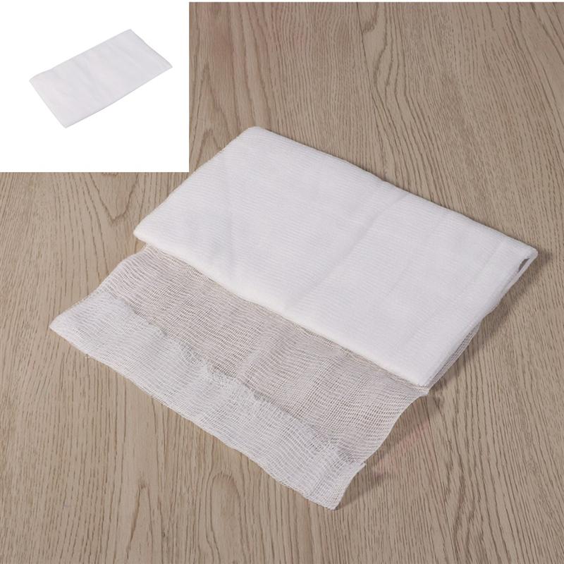 3 Yards White Cotton Gauze Muslin Cheesecloth Fabric Butter Cheese Wrap Cloth Kitchen Tools Food-Grade Materials Cheese Making