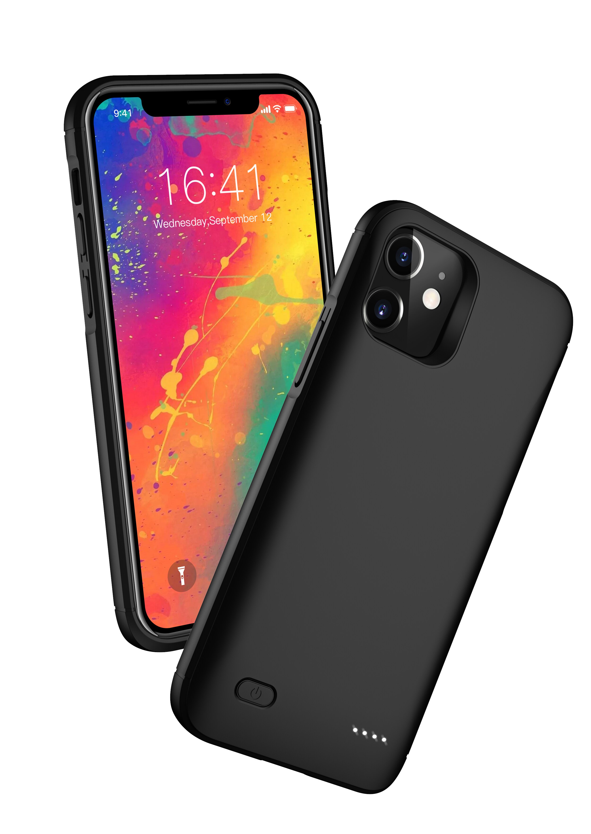 Powerbank batterij case smartphone 6200 mah powerbank oplaad lader batterij case voor iphone 12 mini 12 max/pro 12 pro max