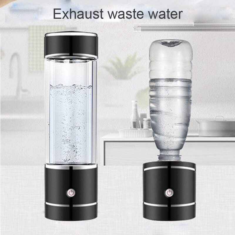Générateur d'hydrogène H2 et ORP, ioniseur d'eau, bouteille alcaline avec échappement de chlore résiduel d'ozone, SPE/PEM