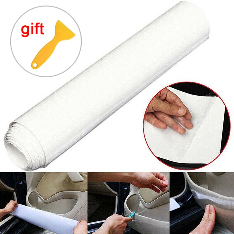 Decals Vinyl Film Anti Scratch Protector Sticker Vehicle Edge DIY Paint Paper Vinyl Film Sheet OPVC Transparent