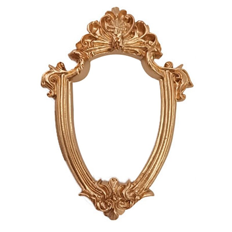 Ins Golden Retro Small Photo Frame Decoration Photo Props Frame Ornaments: J5