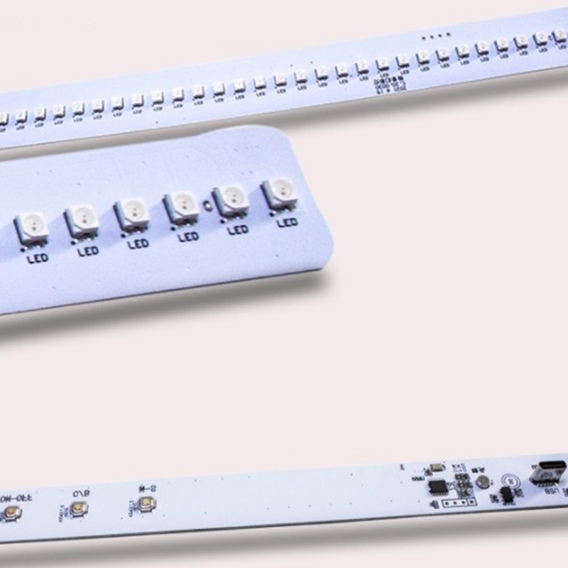 LED Strip Light Sound Control Pickup Rhythm Light Music Atmosphere Light RGB Colorful Tube USB Lamp Light