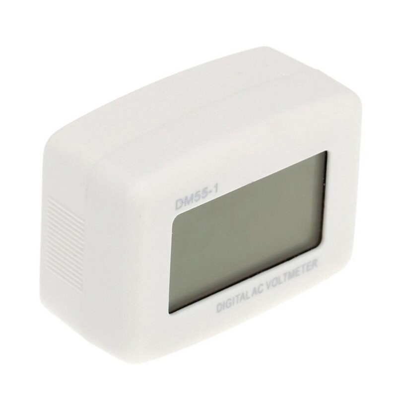 Voltímetro digital DM 55 - 1 AC 80 - 300 V LCD, medidor de pluma eléctrica enchufable de EE. UU.