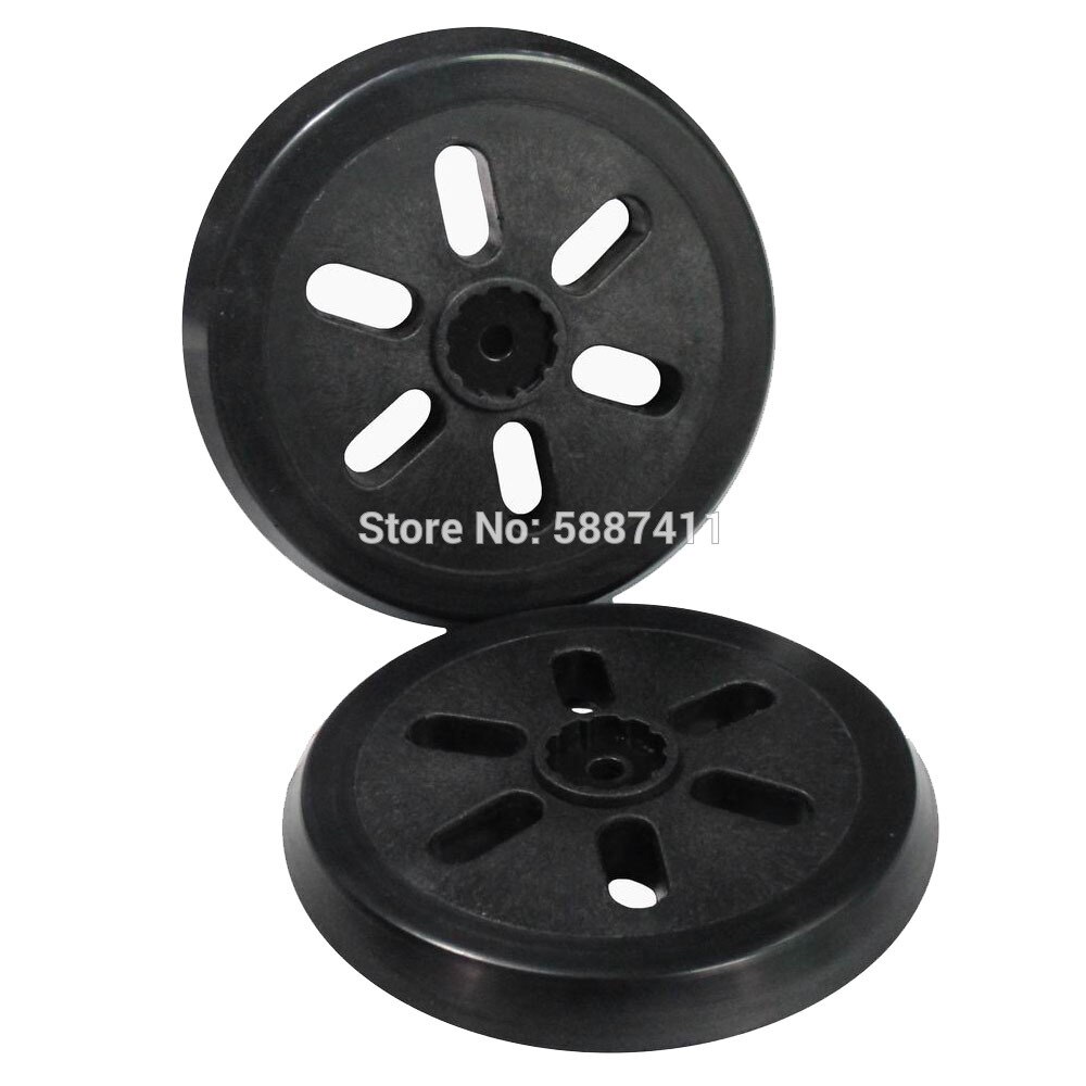 Adhesive Abrasive Pad 5" Sanding Backing Plate with 6 Holes