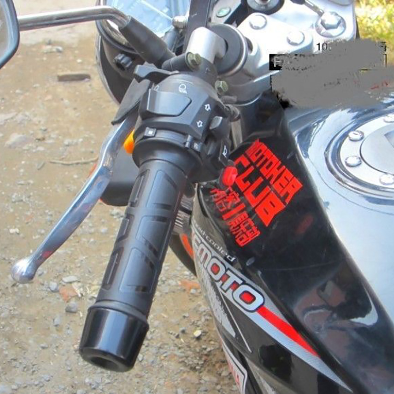 Nuove manopole riscaldate a mano universali per moto da 22 mm Manopole modellate Scaldini ATV Regolare la temperatura del manubrio caldo