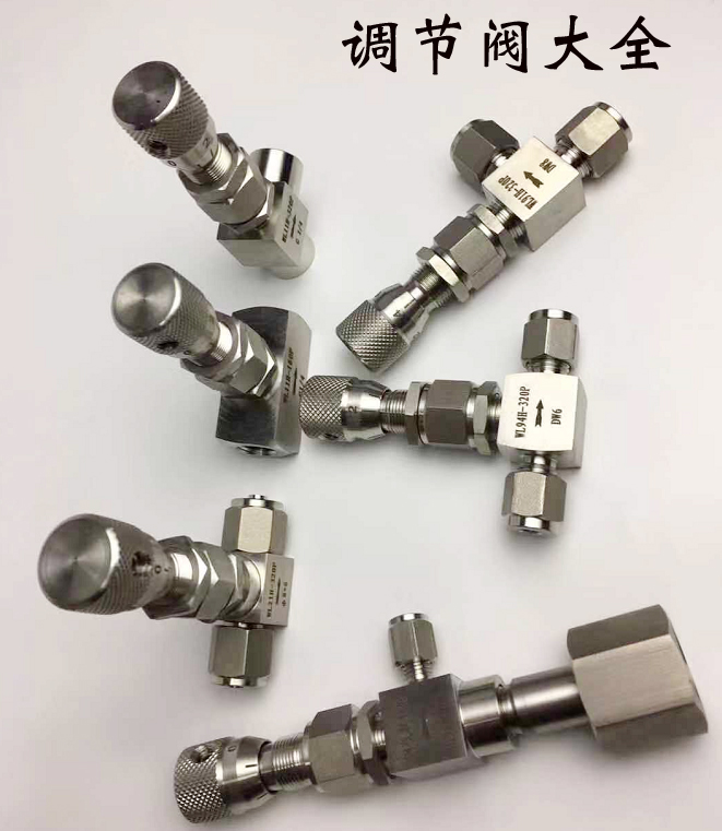 Stainless Steel Micro Adjustment Valve Scale Internal Thread Flow Adjustment Valve High Pressure WL11H-320P G1/4 G1/8