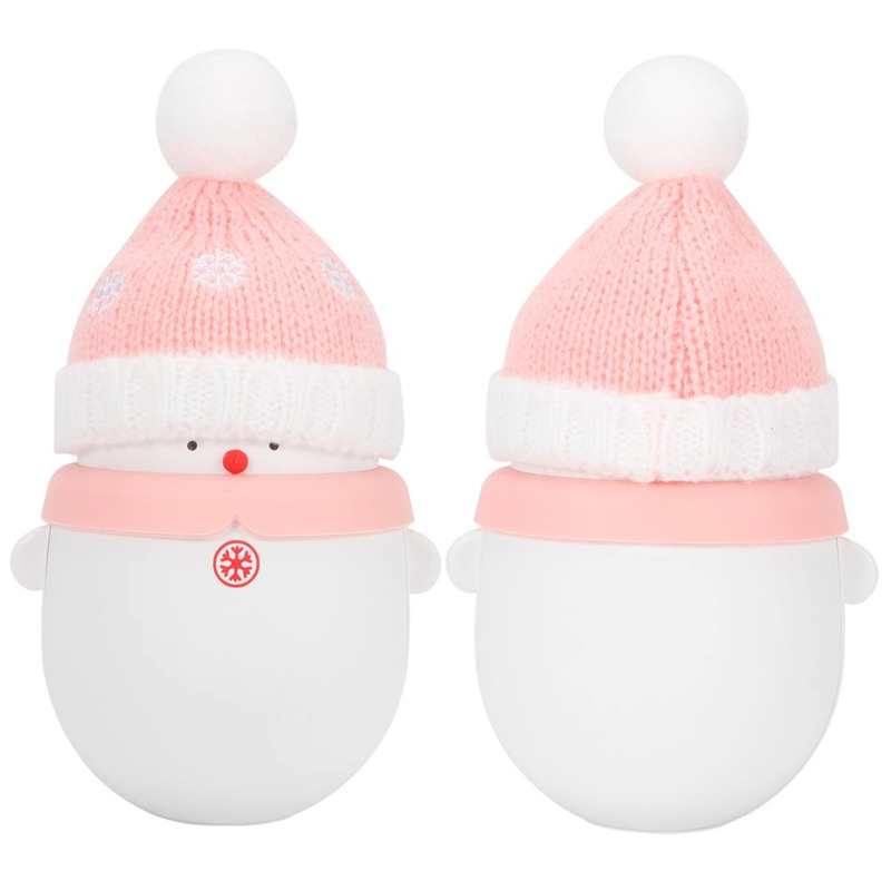 Handwarmer 6000 mah 2 in 1 usb oplaadbaar handwarmer draagbare powerbank oplader kerstroze kamerverwarmer