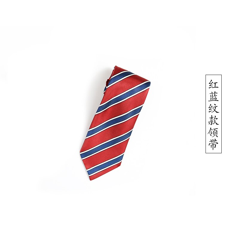 Pajarita con estampado a rayas DK JK uniforme japonés/coreano accesorios de uniforme escolar corbata de lazo corbata para niña ajustable: Plata