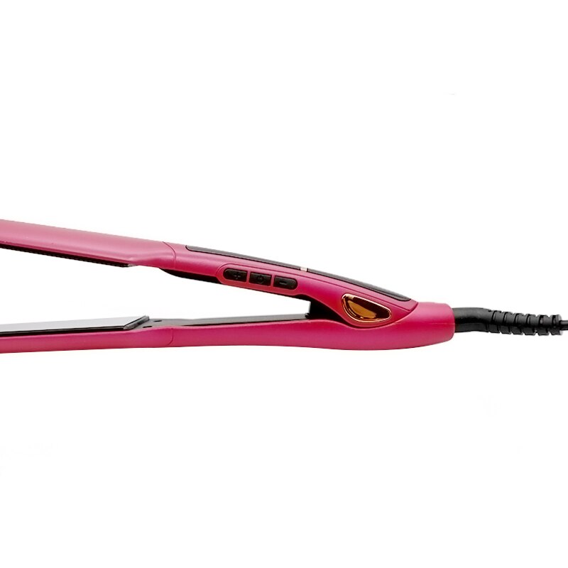 Max 750℉ ceramic hair straighteners flat iron smooth salon tool hair straightening LCD digital display 220v-240v