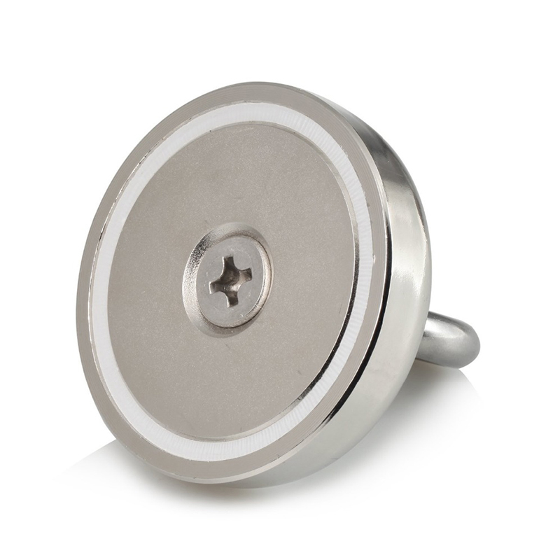 XFN D16-D42 Suchmagnet Superstarke Neodym-Magnete N52 Hochtemperatur-Angelmagnet Leistungsstarker Bergungsmagnet mit Ring