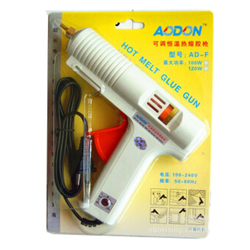 100/120w Adjustable Constant Temperature Melt Glue Gun Graft Repair Heat Ggun Hand Tools