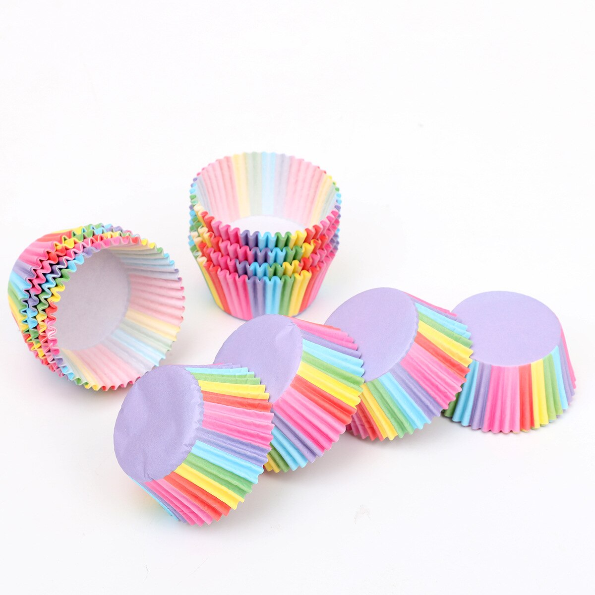 Boîte à muffins Cupcake en papier, 100 pièces, boîte à muffins, plateau de fête, outils de décoration de gâteaux, fête d'anniversaire