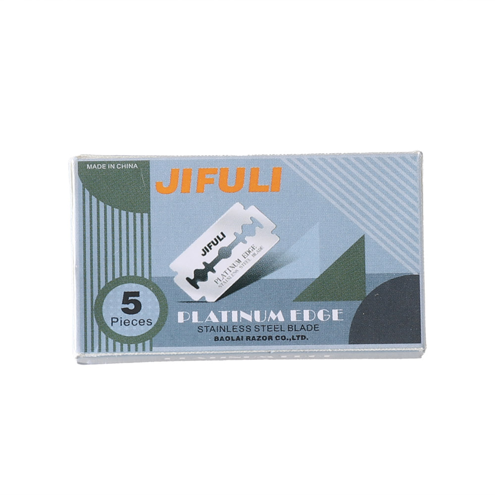 Cuchillas de afeitar de doble filo para hombre, 10/30/50 piezas, cuchilla de afeitar de seguridad, cuchillas de afeitar rectas de acero inoxidable para afeitar Manual