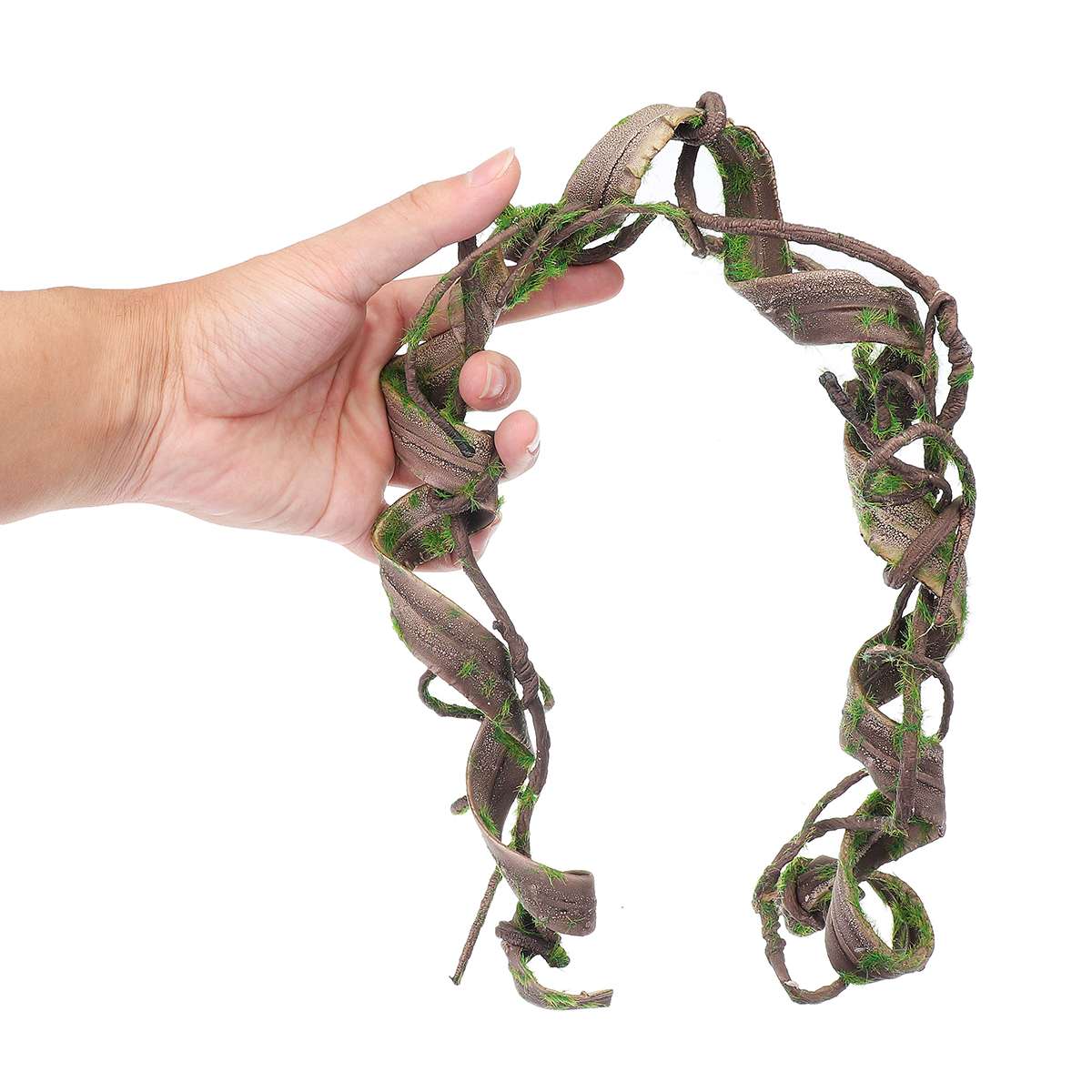 66cm Reptiles Vine Climber Jungle Forest Bendable Artificial Branch Terrarium Cage Decor Flexible Reptile Pet Supplies