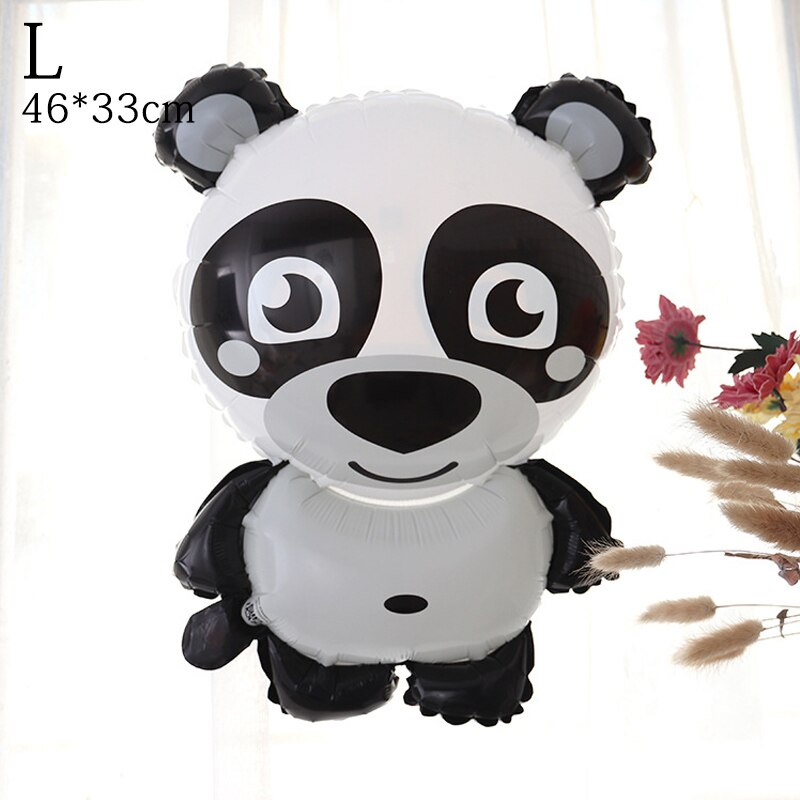 Ballon en aluminium en forme d'animal de dessin animé, mignon, renard, panda, poulpe, poisson étoile de mer, décor de fête d'anniversaire, jouets pour enfants, fête prénatale,: 12
