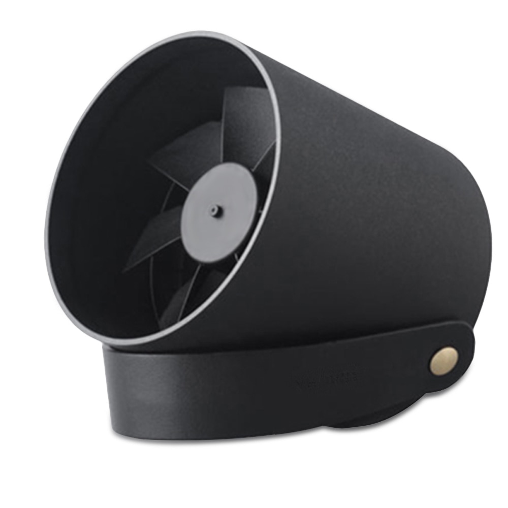 Original xiaomi vh mini desktop blæser bærbare ventiladorer usb mijia blæser ultra støjsvag smart touch kontrol køler dobbelt motor drivere: Sort