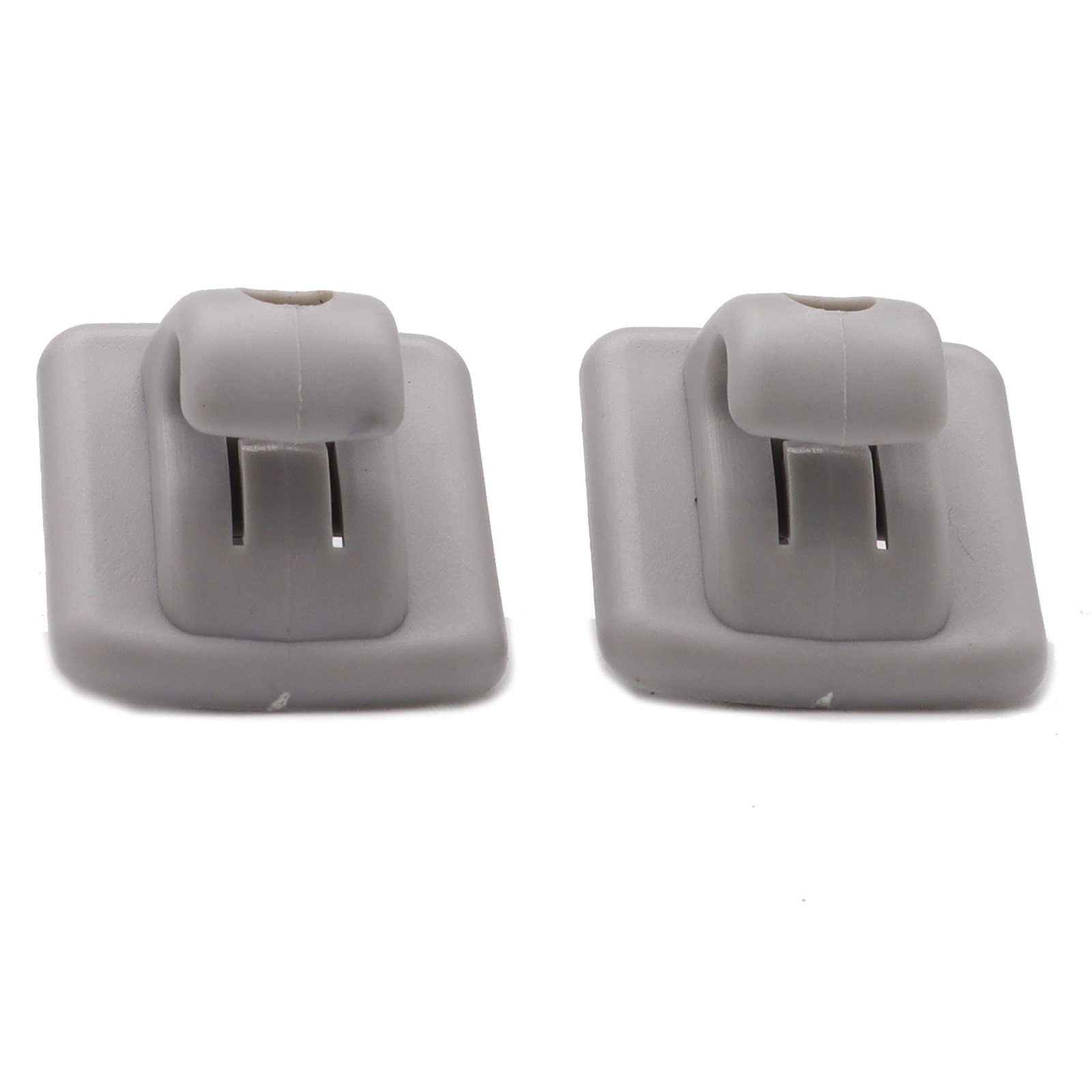 2X Interieur Zonneklep Clips Fastener Clip Ondersteuning Hook Holder Hanger Voor Peugeot 107 307 307CC 307SW 206 306 Citroën c1 DS3 C5
